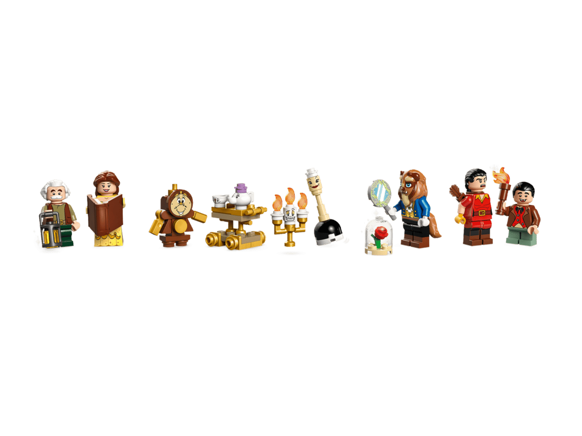 Alternative view of Mô hình lego Beauty and the Beast Castle 43263