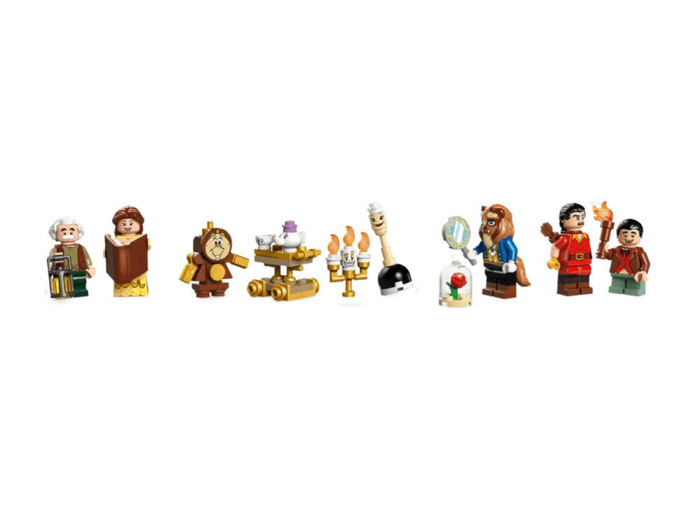 Alternative view of Mô hình lego Beauty and the Beast Castle 43263