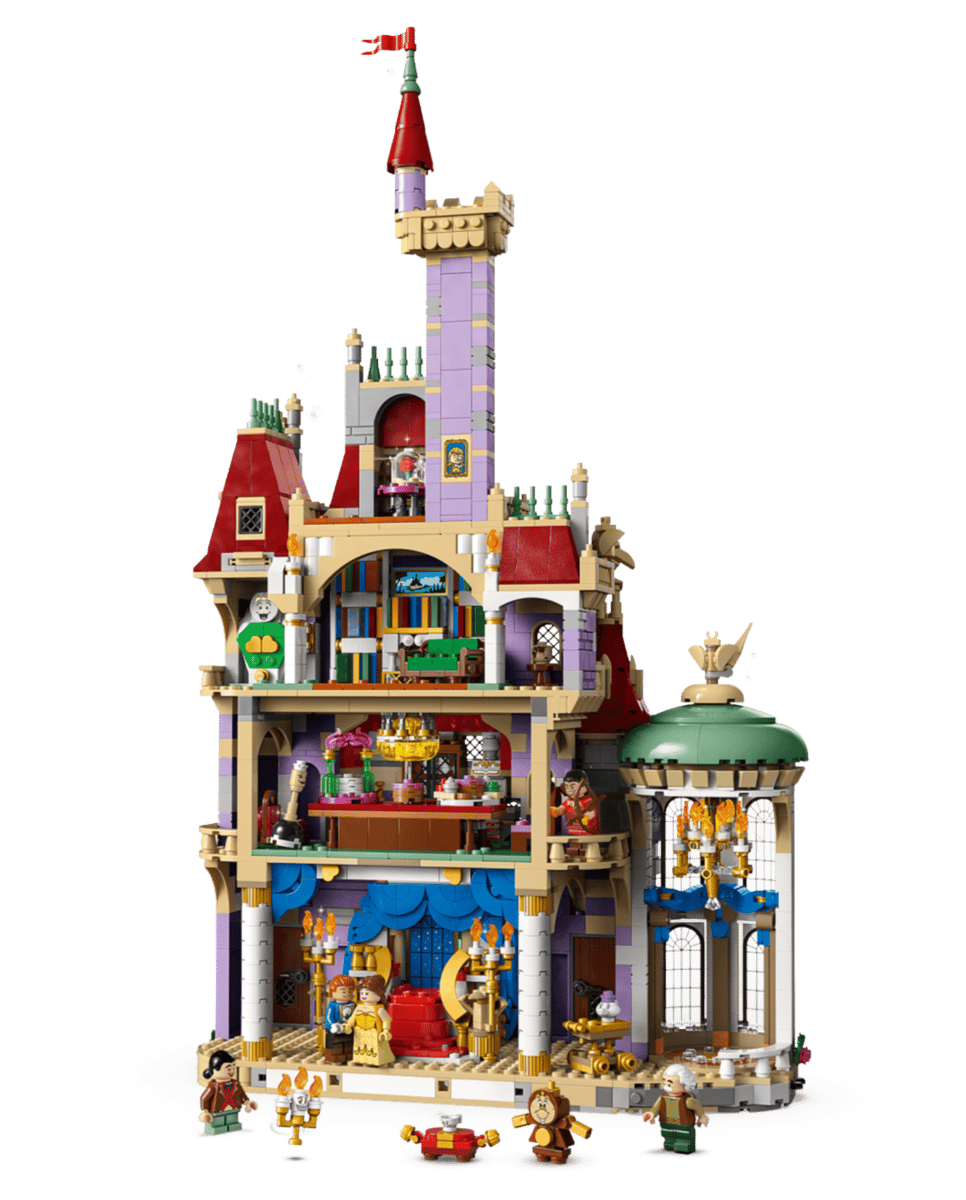 Mô hình lego Beauty and the Beast Castle 43263 - Ảnh 4