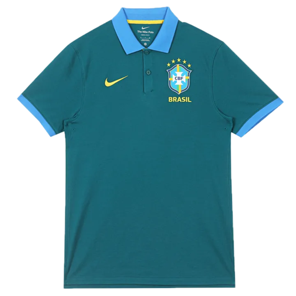 Áo Nike Brazil The Nike Polo ‘Geode Teal’ IB6200-381