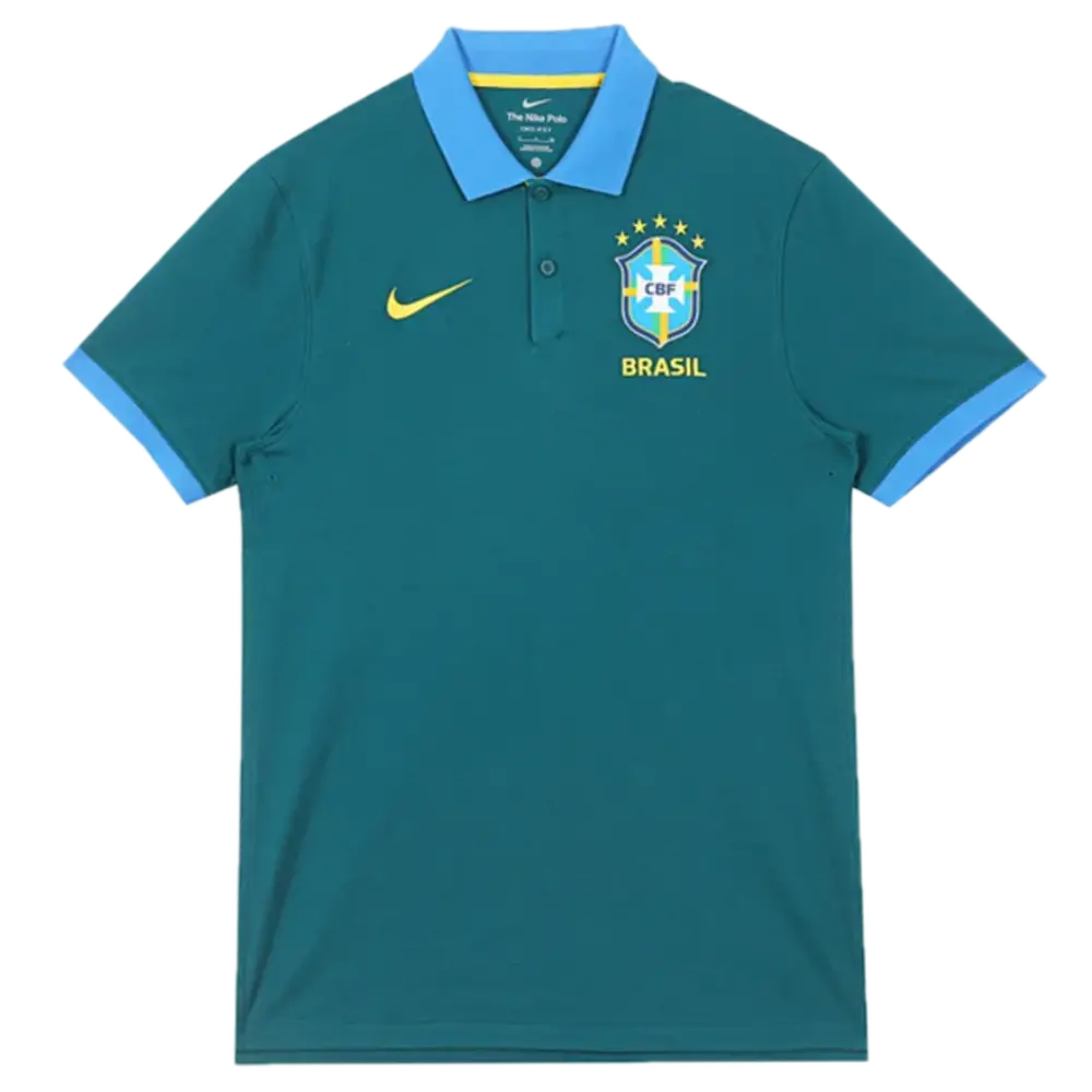 Áo Nike Brazil The Nike Polo ‘Geode Teal’ IB6200-381