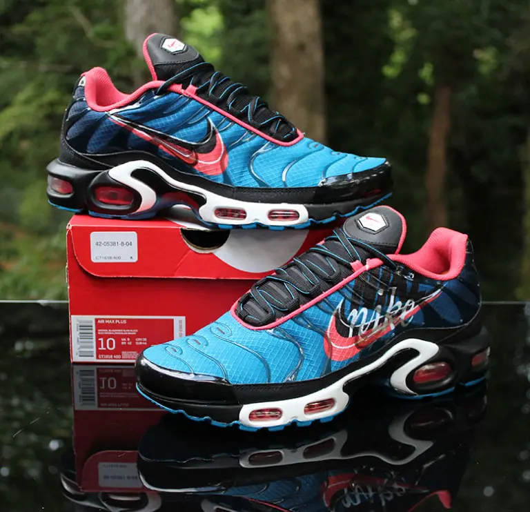 Giày Nike Air Max Plus Time Capsule 'Imperial Blue' CT1618-400 - Ảnh 3