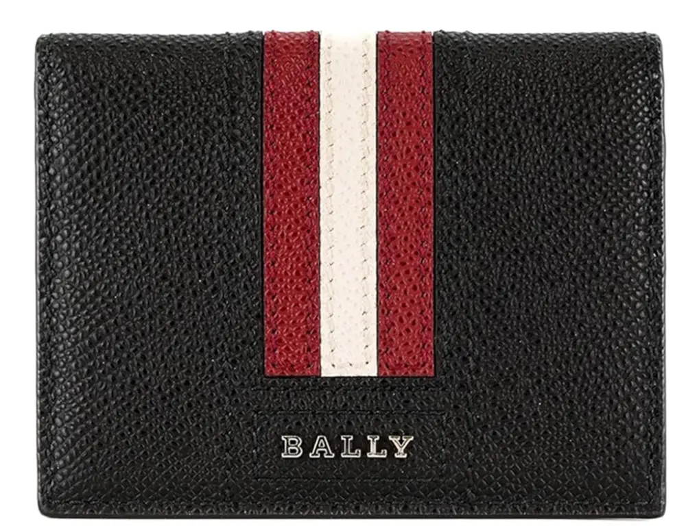 Ví Bally Talder Leather Card Holder 'Black' 6226438