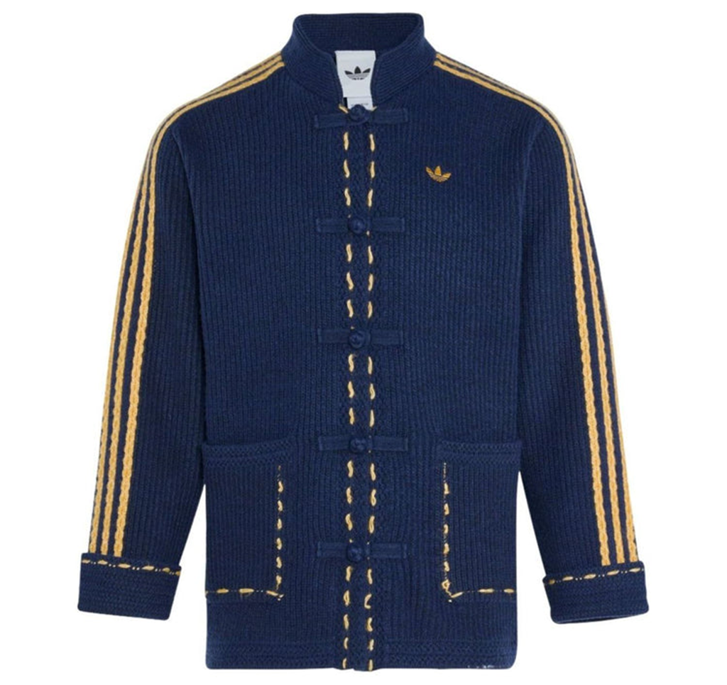 Áo Adidas New Year Knit Jacket Asia Sizing 'Navy' KR5064