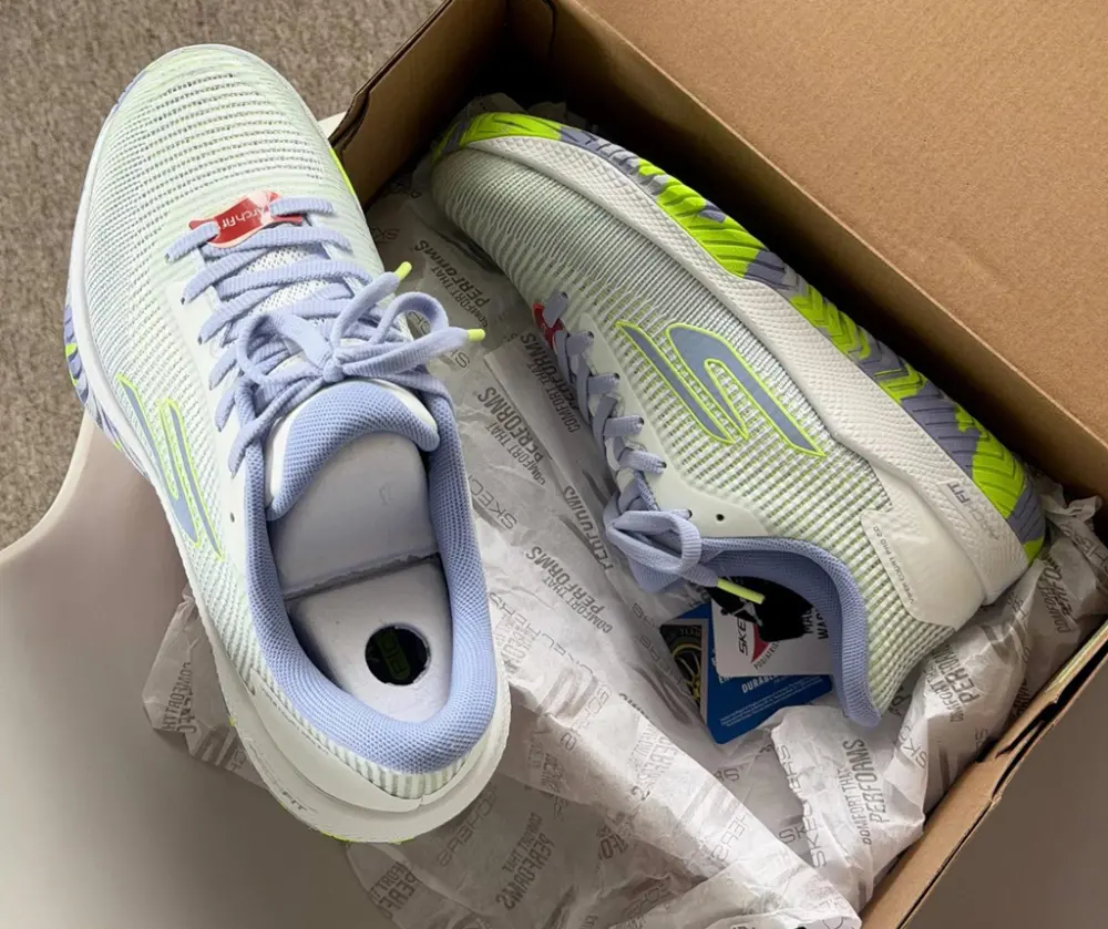 Giày Skechers Viper Court Pro 2.0 ‘White Perikinkle’ 172109-WPW - Ảnh 3