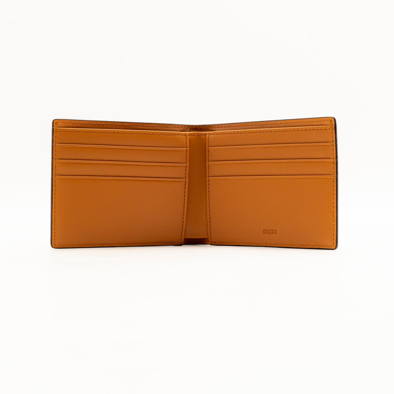 Alternative view of Ví MCM Aren Bifold Wallet ‘Cognac’ MXSDATA03CO001