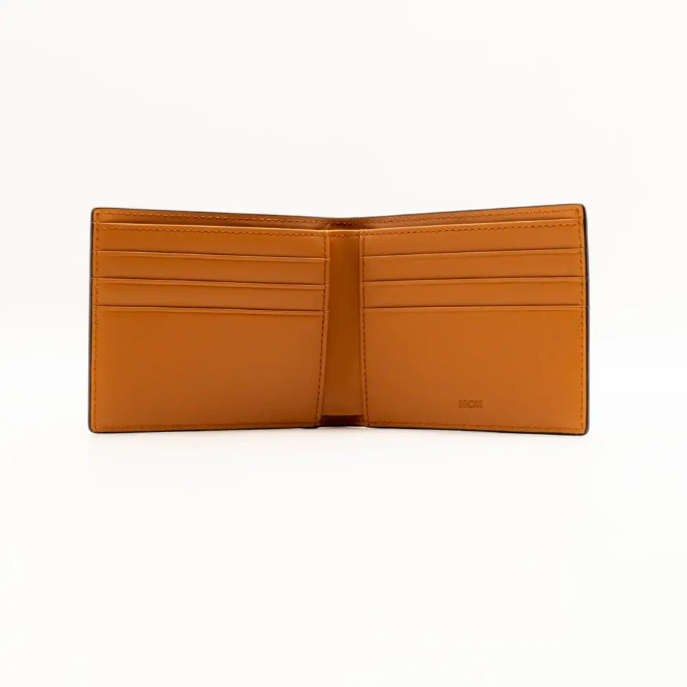 Ví MCM Aren Bifold Wallet ‘Cognac’ MXSDATA03CO001 - Ảnh 2
