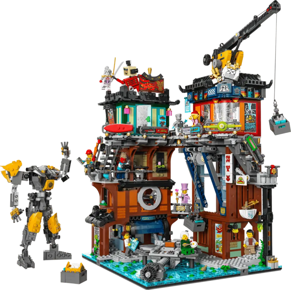 Mô hình Lego NINJAGO® City Workshops 71837