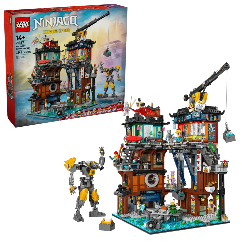 Mô hình Lego NINJAGO® City Workshops 71837 - Ảnh 5