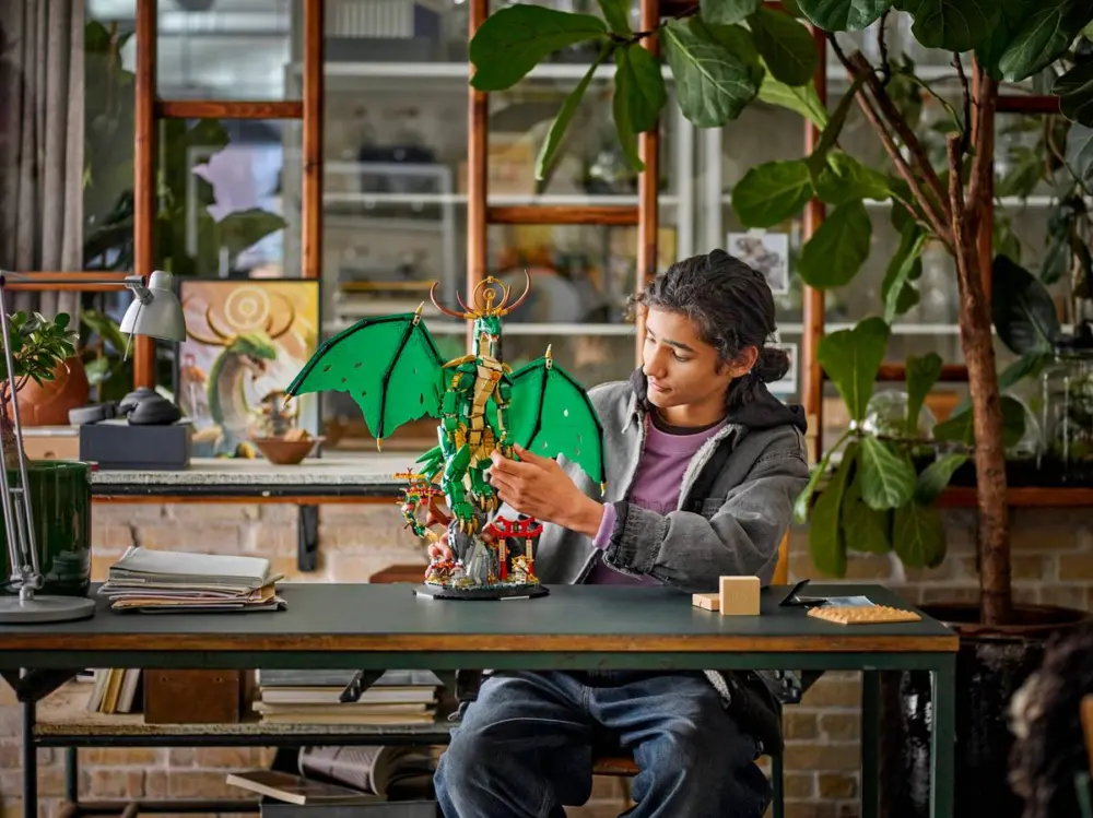 Mô hình Lego The Guardian Dragon 71847 - Ảnh 3