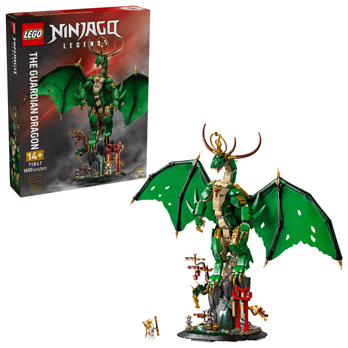 Mô hình Lego The Guardian Dragon 71847 - Ảnh 5