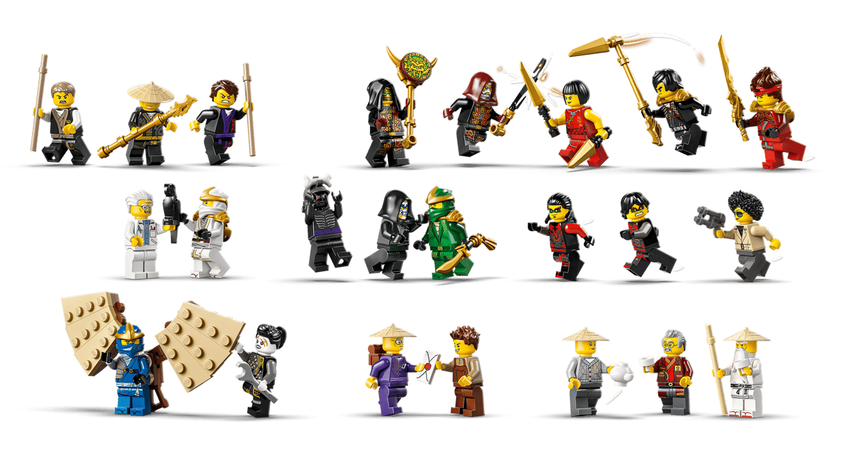 Mô hình lego The Old Town 15th Anniversary 71861 - Ảnh 3