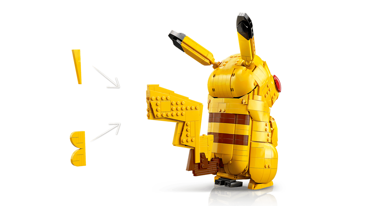 Alternative view of Mô hình Lego Pikachu and Poké Ball 72152