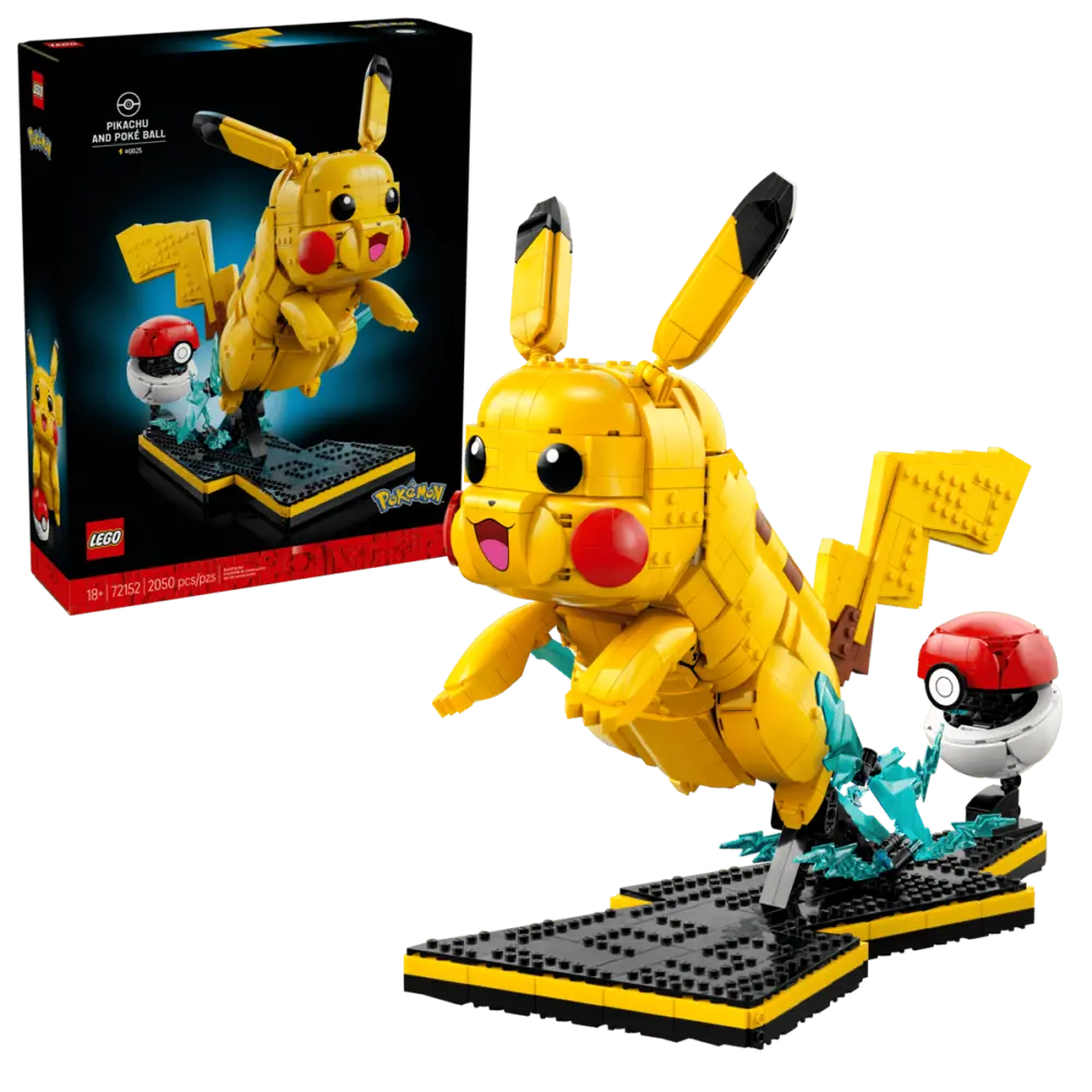 Mô hình Lego Pikachu and Poké Ball 72152 - Ảnh 6