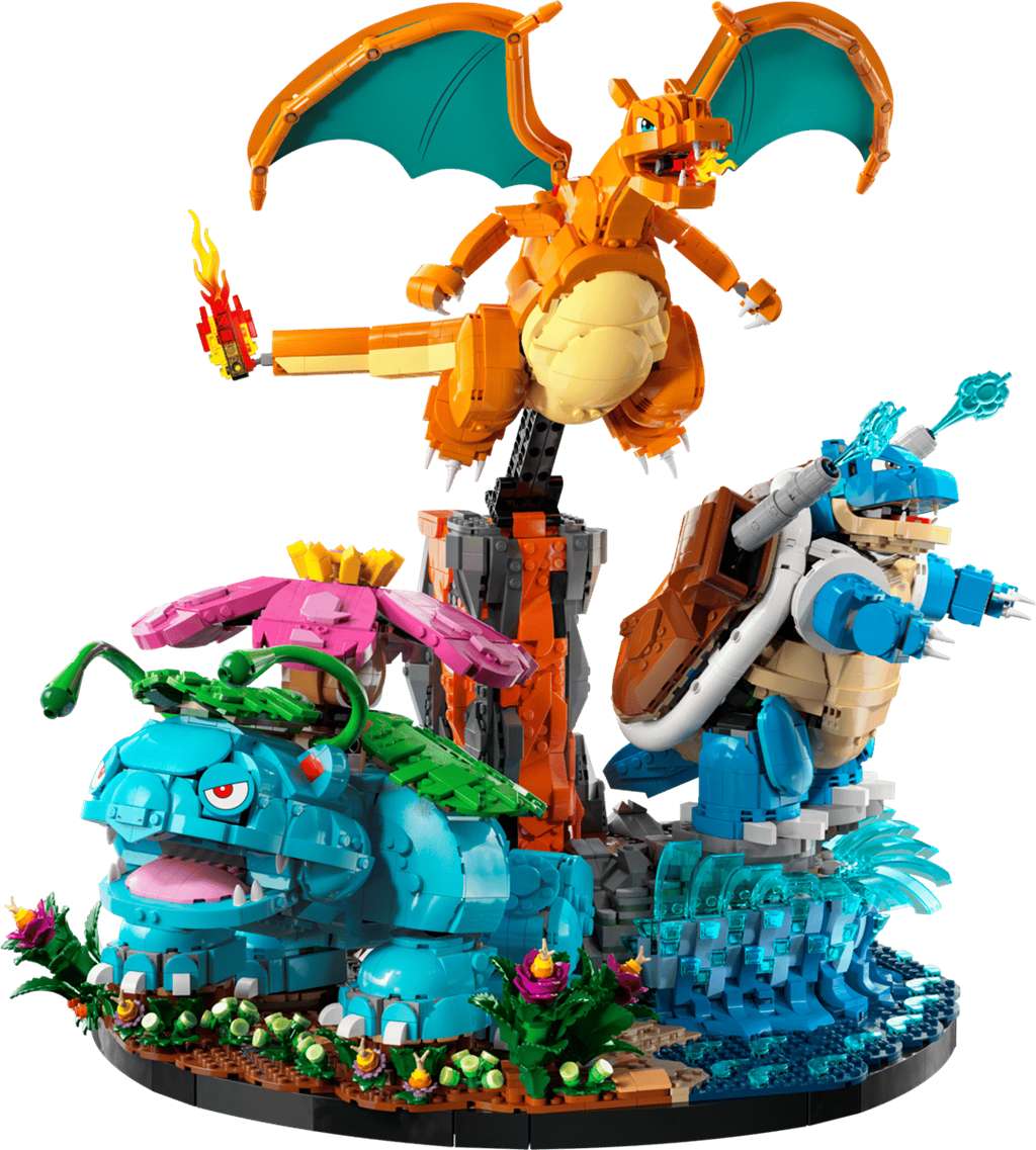 Mô hình Lego Venusaur, Charizard and Blastoise 72153