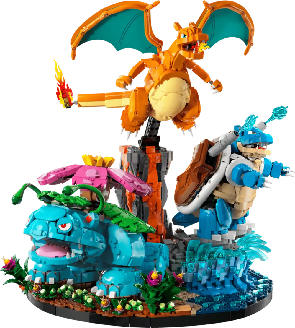 Mô hình Lego Venusaur, Charizard and Blastoise 72153