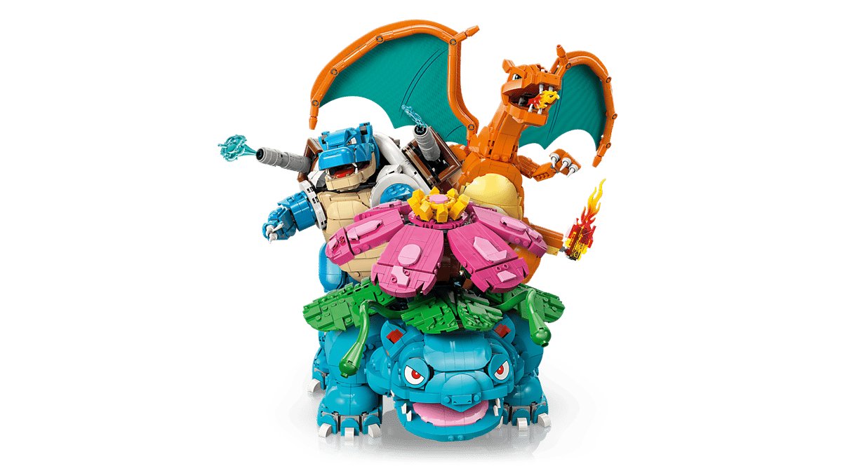 Alternative view of Mô hình Lego Venusaur, Charizard and Blastoise 72153