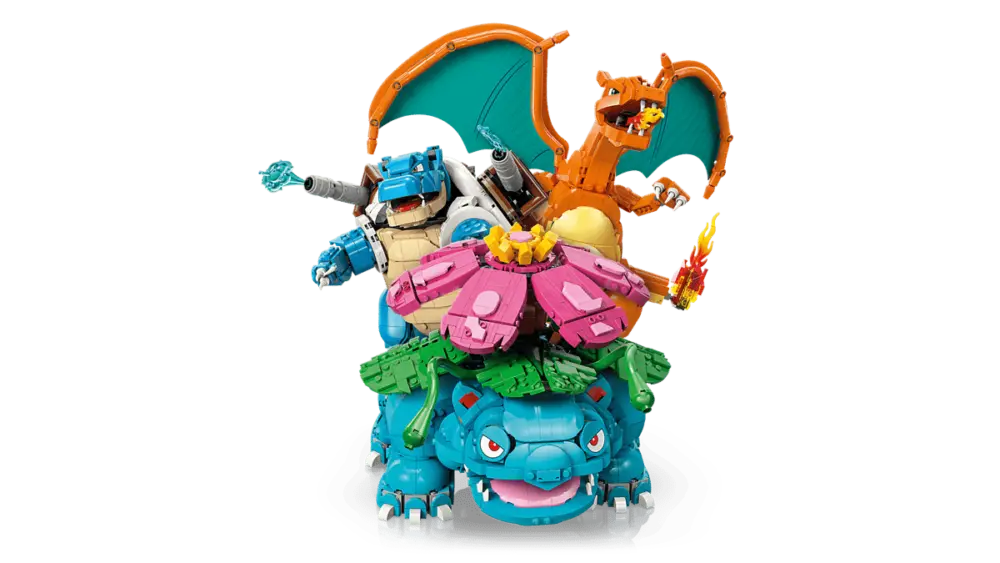 Alternative view of Mô hình Lego Venusaur, Charizard and Blastoise 72153