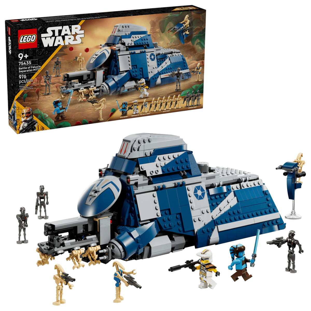 Alternative view of Mô hình Lego Battle of Felucia Separatist MTT™ 75435