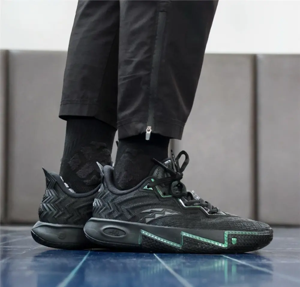 Alternative view of Giày Anta Kai 2 ‘Triple Black’ 112531111S-3