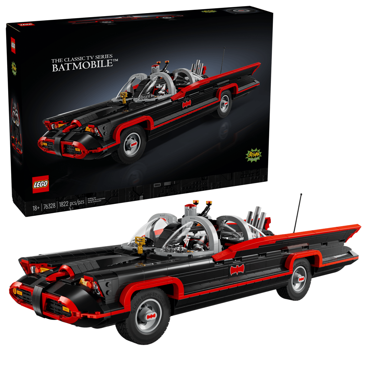 Mô hình Lego Batman™: The Classic TV Series Batmobile™ 76328 - Ảnh 6
