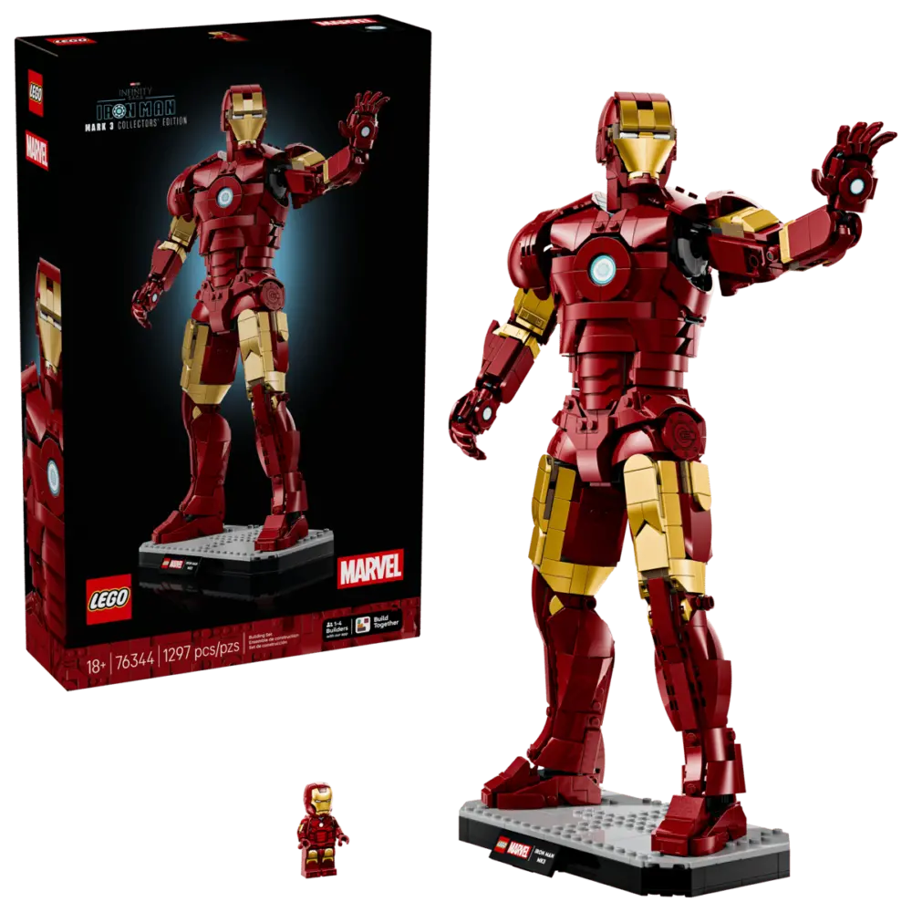 Mô hình Lego Iron Man Mark 3 Collectors' Edition 76344 - Ảnh 5