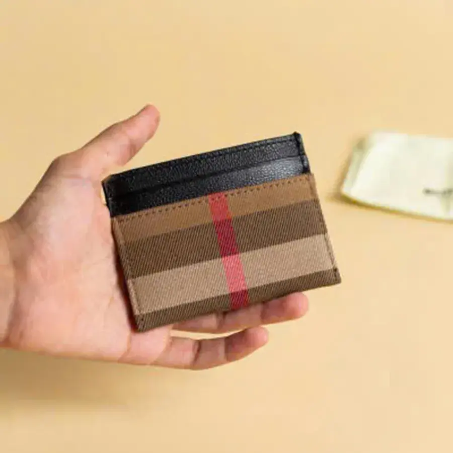 Ví Burberry MS Sandon CHK 'Brown Multicolor' 80840331 - Ảnh 3