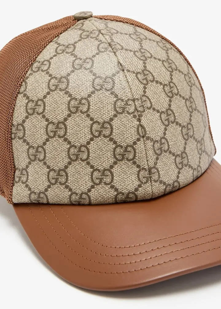 Mũ Gucci GG Monogram Canvas Baseball 'Beige' 820868-4HBEB-9765 - Ảnh 3