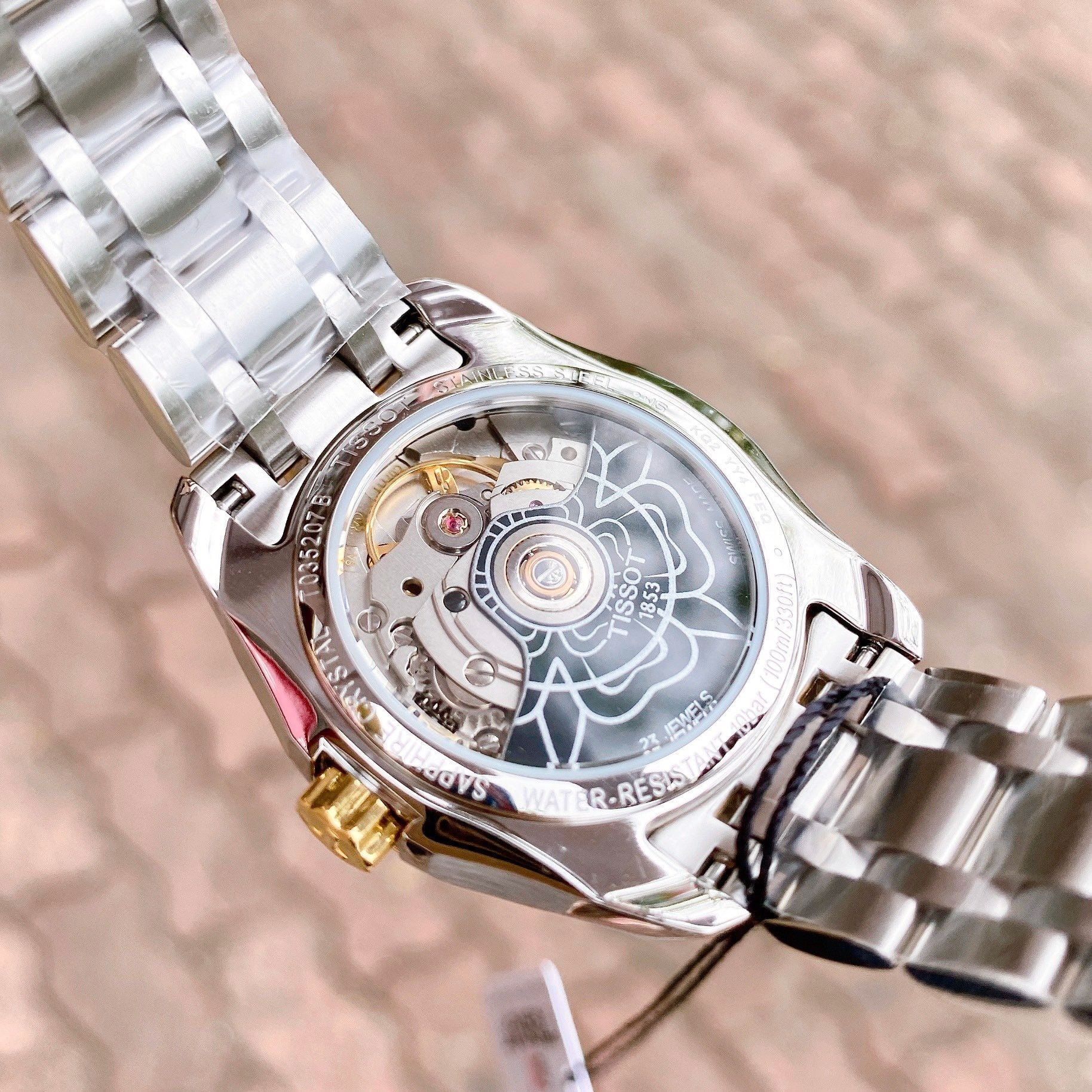 Alternative view of Đồng Hồ Tissot Couturier Powermatic 80 ' Yellow Gold' T035-207-22-031-00