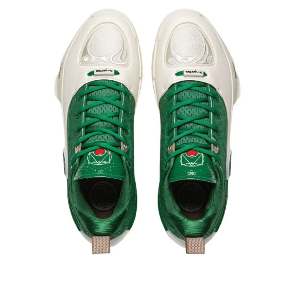 Giày Li-Ning Way of Wade 12 ‘White Green’ ABAV085-4 - Ảnh 3