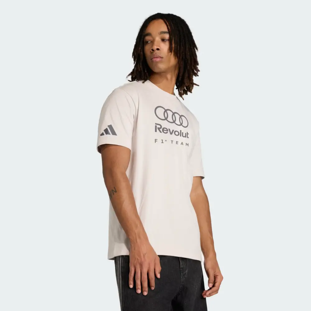 Áo adidas Graphic Audi Revolut F1 ‘Chalk Pearl’ KE6123 - Ảnh 4