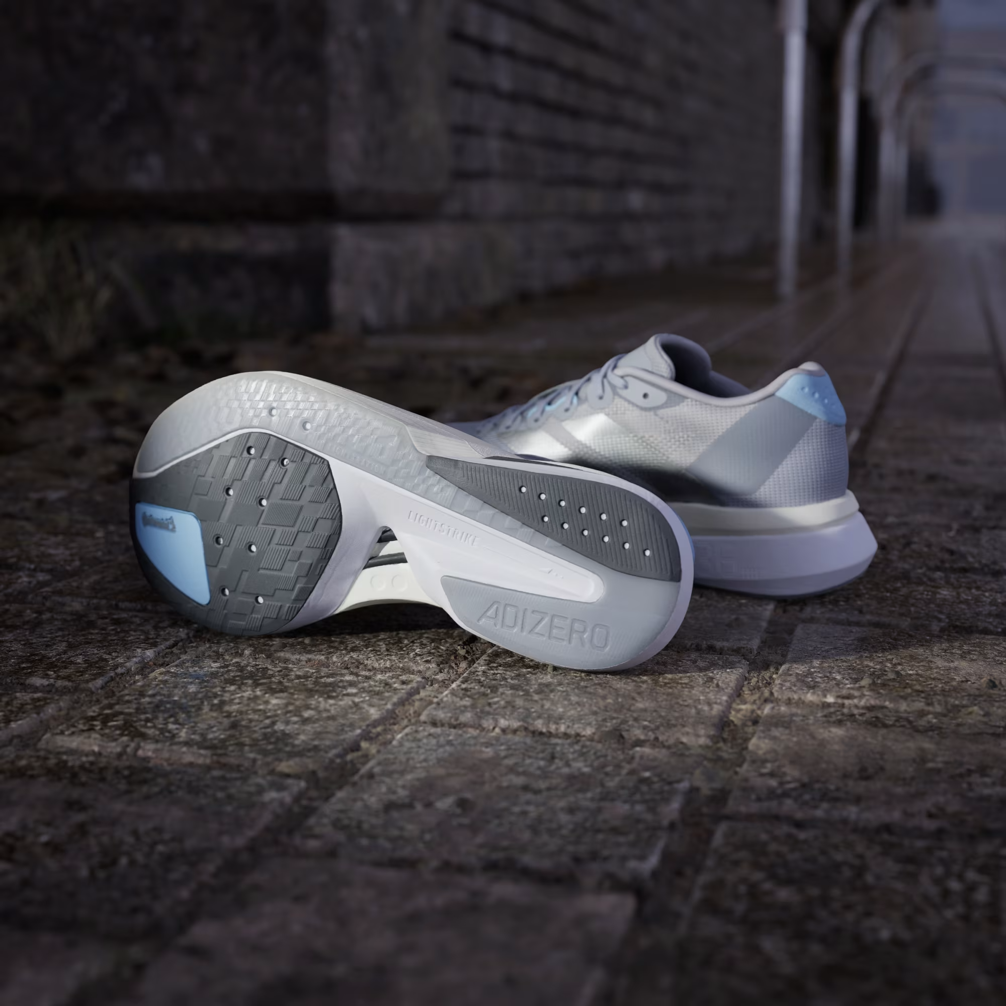 Giày Adidas Adizero Boston 13 ‘Halo Silver’ JS4949 - Ảnh 5
