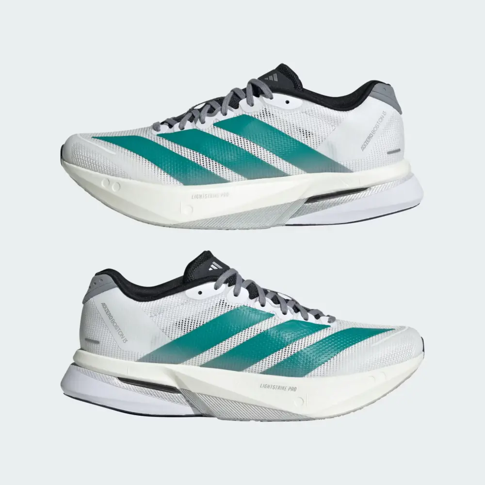 Giày Adidas Adizero Boston 13 ‘White Pure Teal’ JR4793 - Ảnh 5