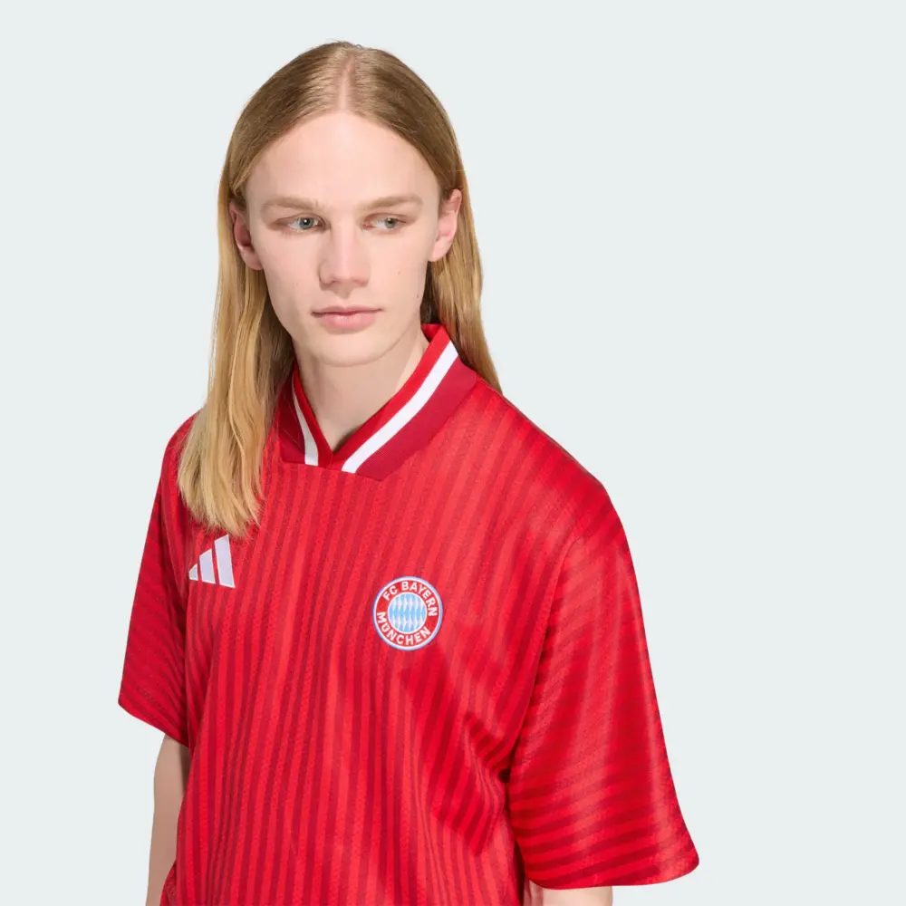 Áo Adidas FC Bayern Muenchen Stadium 'Better Scarlet' KG2243 - Ảnh 4