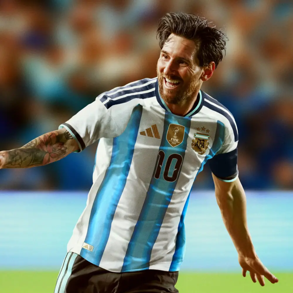 Áo Adidas Argentina 26 Jersey Authentic ‘Blue Light Blue’ JM5897 - Ảnh 5