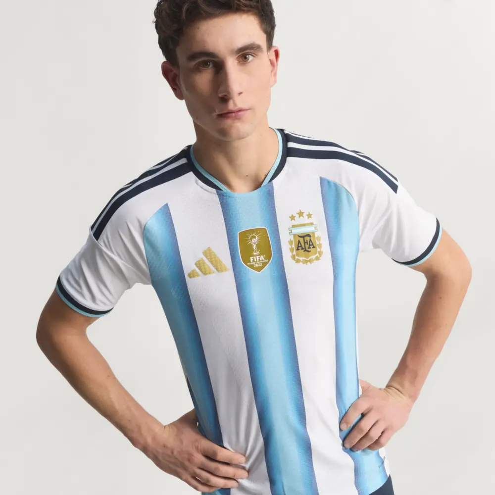 Áo Adidas Argentina 26 Jersey Authentic ‘Blue Light Blue’ JM5897 - Ảnh 6