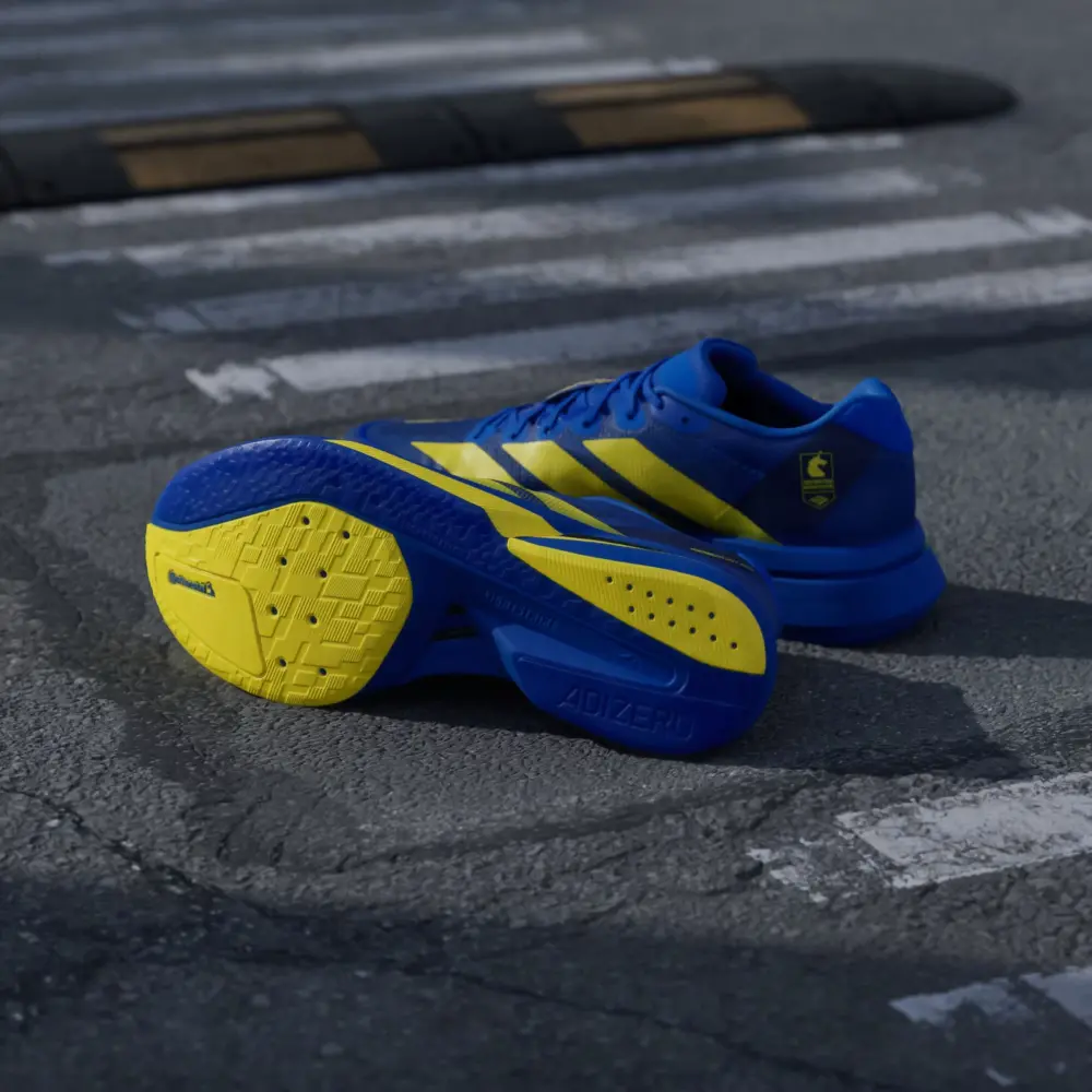 Giày Adidas Adizero Boston 13 ‘Blue Yellow’ KK4238 - Ảnh 6