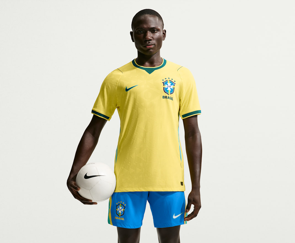 Áo Nike Brazil 2026 Stadium Home ‘Canary’ IF7054-724 - Ảnh 3