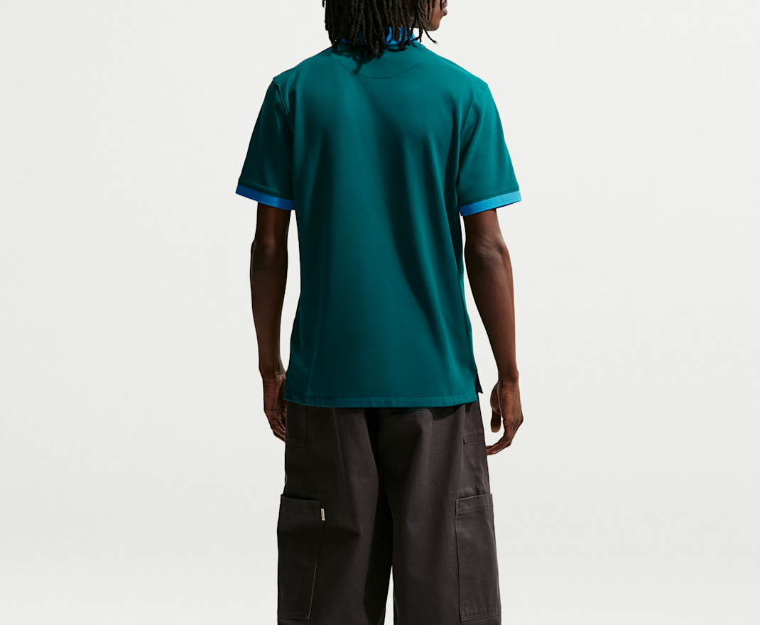 Áo Nike Brazil The Nike Polo ‘Geode Teal’ IB6200-381 - Ảnh 3