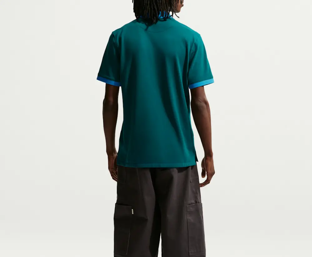 Áo Nike Brazil The Nike Polo ‘Geode Teal’ IB6200-381 - Ảnh 3