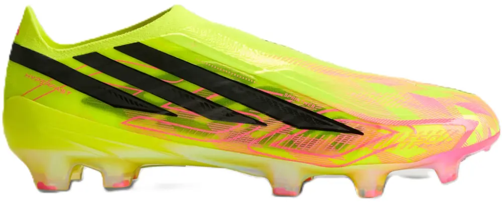 Giày adidas F50 Hyperfast Elite Laceless FG 'Too Light Pack' KK1031