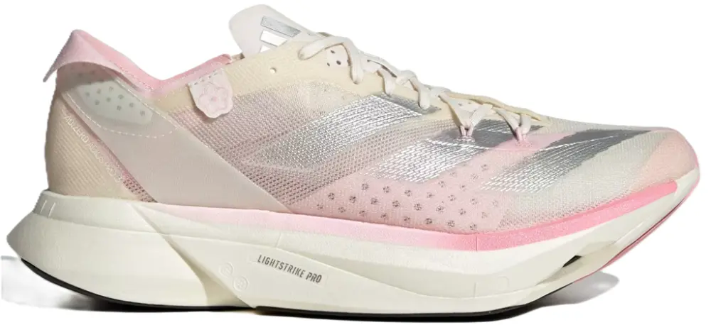Giày Adidas Adizero Adios Pro 3 ‘Chalk White Pink Silver’ IG6440