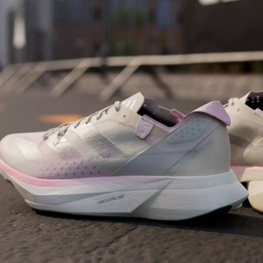 Giày Adidas Adizero Adios Pro 3 ‘Chalk White Pink Silver’ IG6440 - Ảnh 7