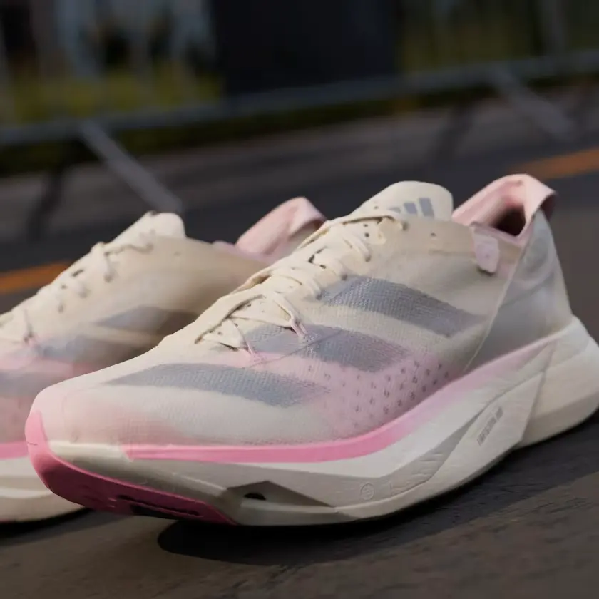 Giày Adidas Adizero Adios Pro 3 ‘Chalk White Pink Silver’ IG6440 - Ảnh 6