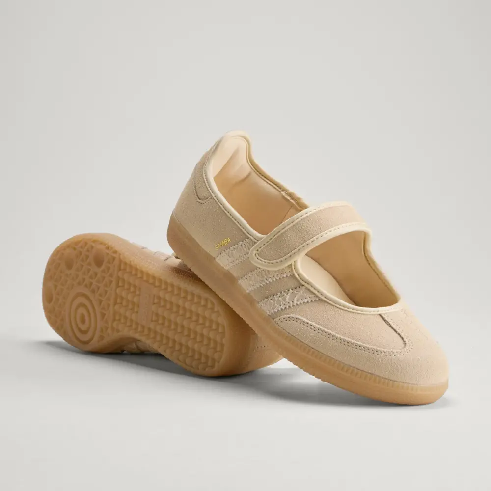 Alternative view of Giày Adidas Samba Jane Suede ‘Sand Strata’ HQ9496