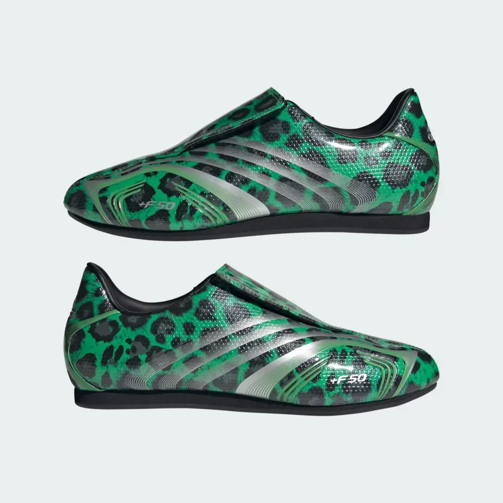 Alternative view of Giày Adidas TAEKWONDO F50 'Semi Screaming Green' IH6862