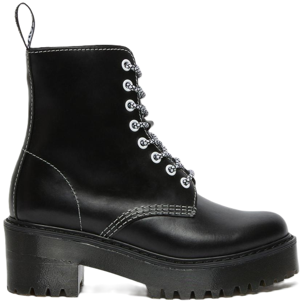 Giày Dr.Martens Shriver Hi Leather Heeled ‘Black’ 26916001