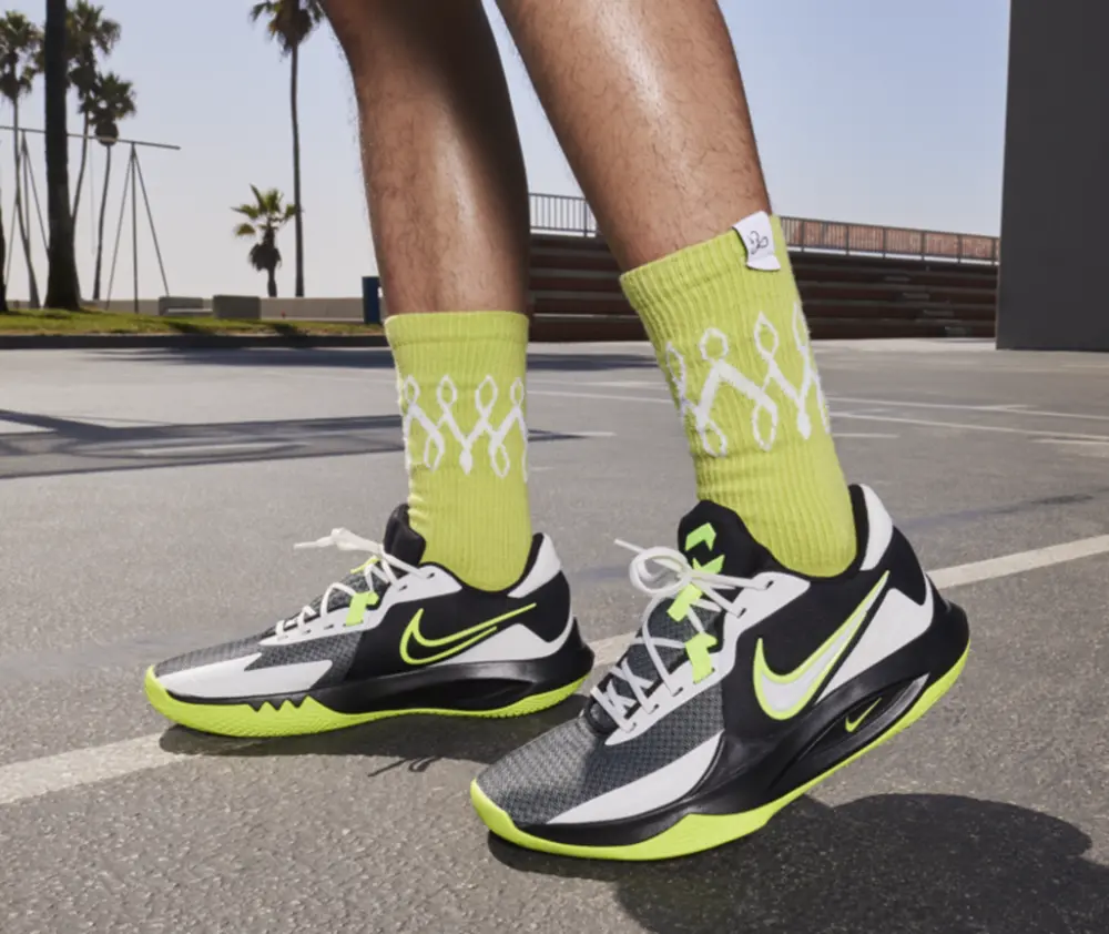 Giày Nike Precision 6 ‘Black Volt’ DD9535-009 - Ảnh 3