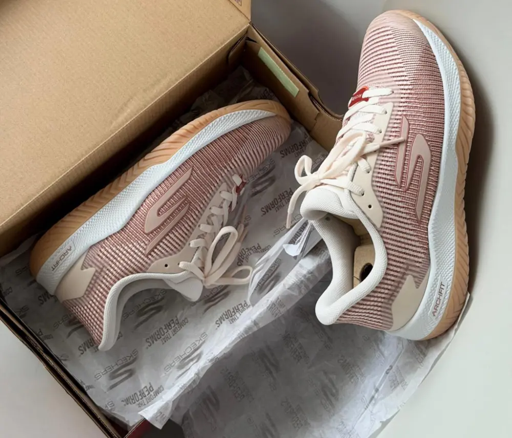 Giày Skechers Viper Court Pro 2.0 ‘Pink’ 172109-LTPK - Ảnh 6