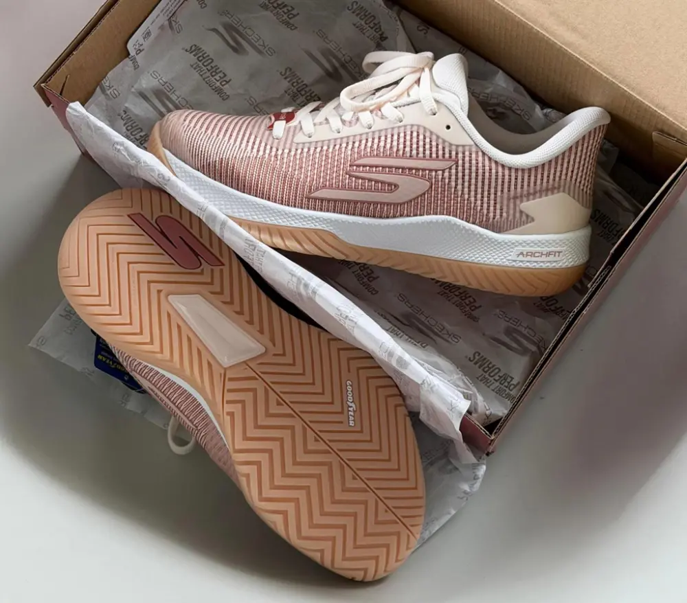 Giày Skechers Viper Court Pro 2.0 ‘Pink’ 172109-LTPK - Ảnh 4